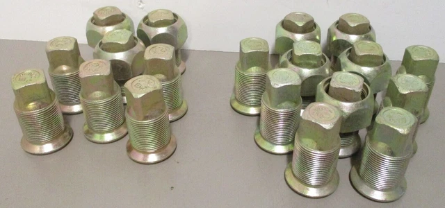 Budd Wheel Nut Lot  Left Hand 11-Inner 5-Outer / Right Hand 8-Inner 3-Outer 2.25