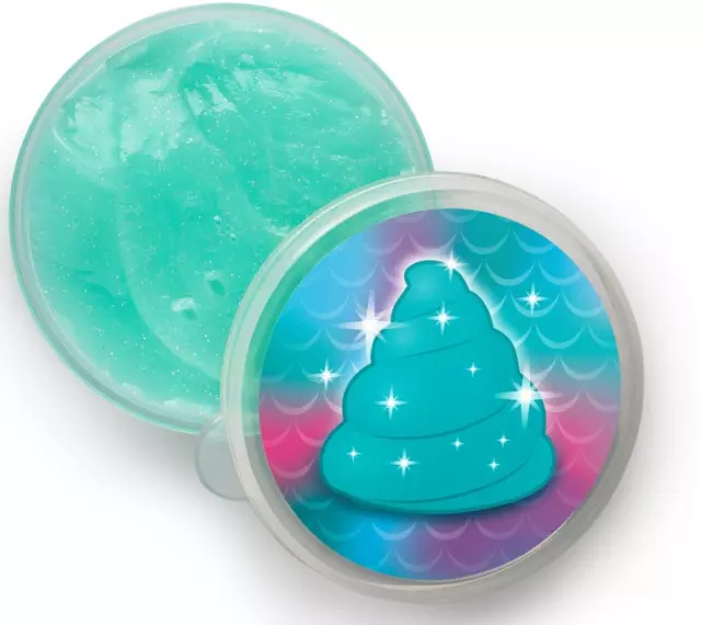 Mermaid Magic Poo - 29548 Glitter Putty Slime Magical Ocean Poop Kids Fun Toy