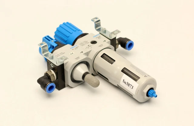 Festo 162722 + Festo 170682 unità di manutenzione valvola di accensione valvola di regolazione filtro