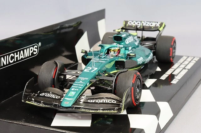 Minichamps 417220127 1/43 ASTON MARTIN AMR22 #27 Nico Hulkenberg Bahrain Gp