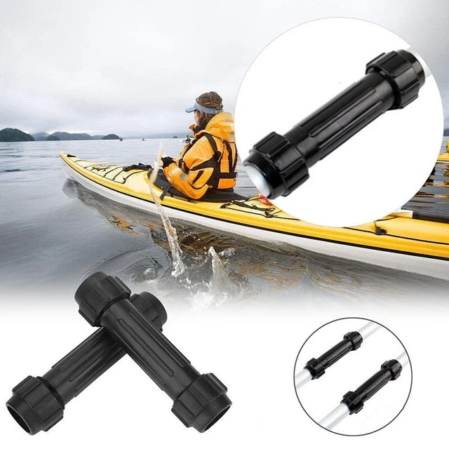 2 Clips Pour Pagaie De Bateau Gonflable - Fixation Facile Sur Coque, Gris, Pour Kayak Et Canot