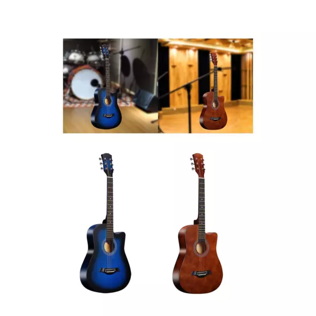 Classical Acoustic Guitar 38inch 6 Strings Guitar for Concert Boys Girls