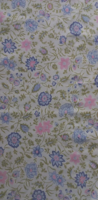 Tissu Viscose Imprimé Style Liberty - 1,50 M De Large, Motif Fleuri, Pour Couture Et Déco