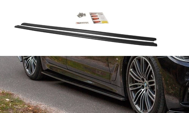 Maxton - Rajouts Bas De Caisse BMW 5 G30/ G31 M-Pack Noir Brillant