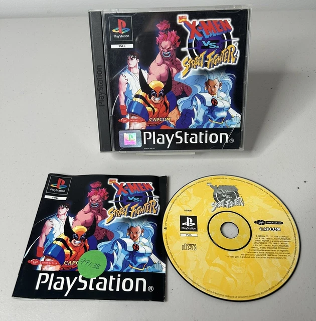 X-men VS Street Fighter Sur PlayStation 1 (PS1) - Version US Complète - TB