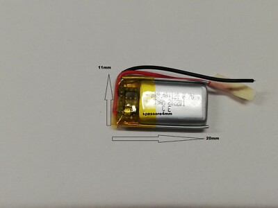 Altro batteria 3,7V  polimeri di litio ricaricabile mp3/4 gps/auricolari/altri device 