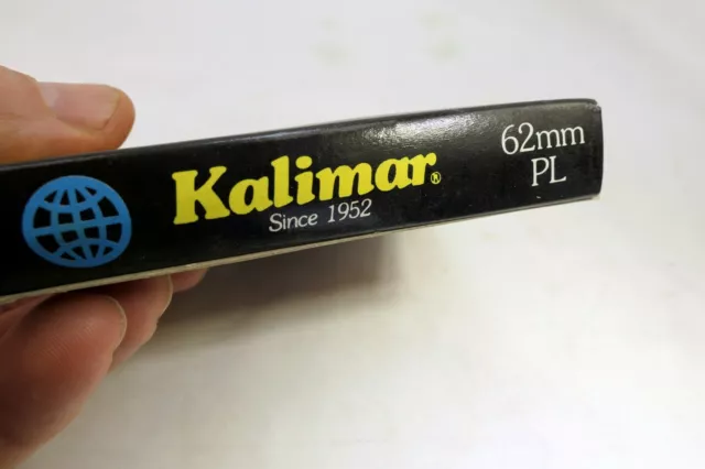 Filtro de lente polarizador polar KALIMAR 62 mm PL - - - - stock antiguo - nunca usado en caja 2