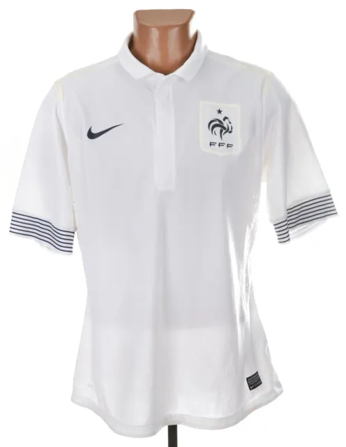 France 2012/2013 Away Football Shirt Player Issue Commercial Nike Size L Adult
