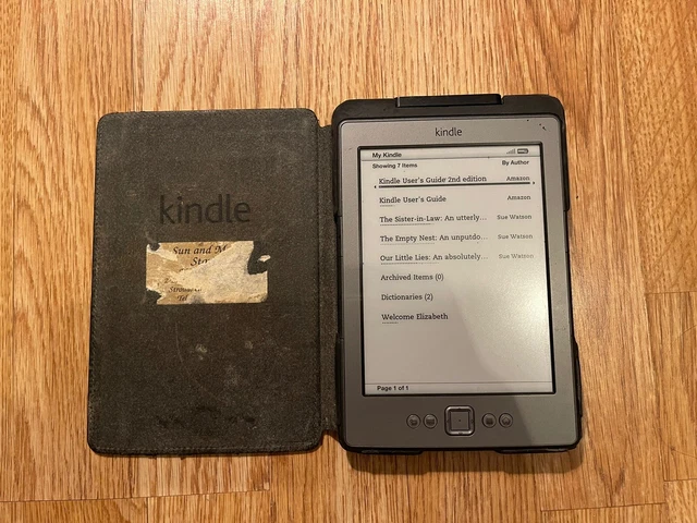 Vakarey Custodia per Kindle 6 Pollici 11 Generazione con cinturino