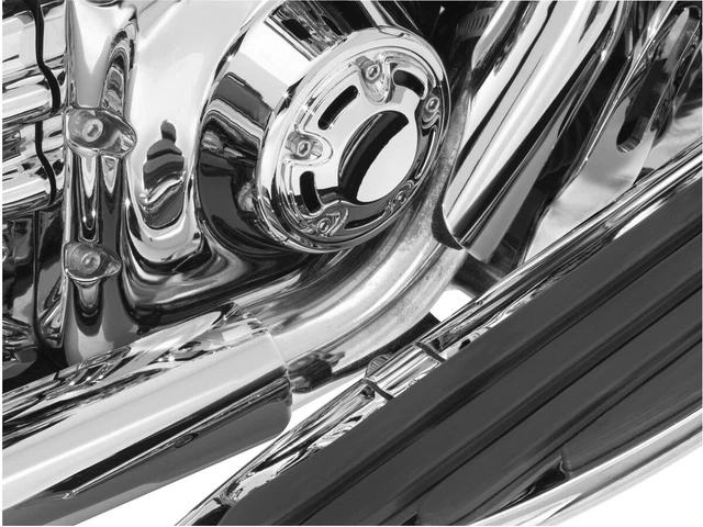 Kuryakyn 9196 Bridge The Gap Heat Shield (Chrome)