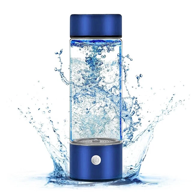 Generatore Di Acqua Idrogenata Portatile - Bottiglia Con Tecnologia SPE/PEM, Display OLED, Ricarica USB, Per Acqua Antiossidante