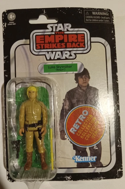 Star Wars Empire Strikes Back Retro Collection Luke Skywalker Bespin 3.75 NEW