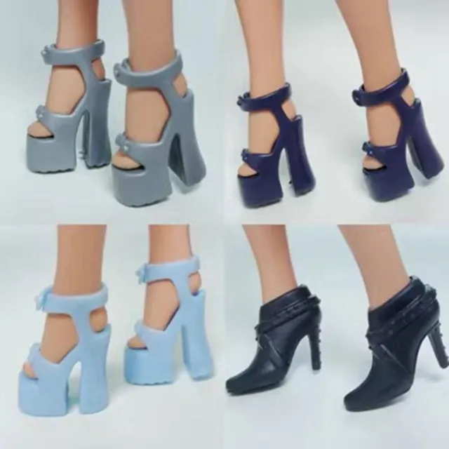 Quality Doll High Heels 10 Styles Super Model Casual Shoes  30cm Doll
