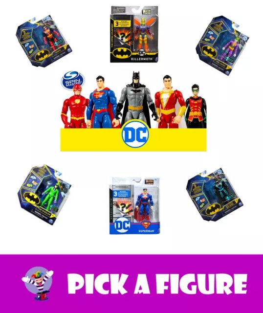 Spin Master ~ Batman & DC Heroes Unite ~ 4" Figuren ~ Lasten zur Auswahl