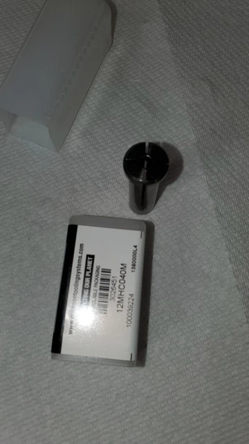 Kennametal Erickson 4mm ID x 12MM OD Hydraulic Chuck Sleeve Collet 12MHC040M