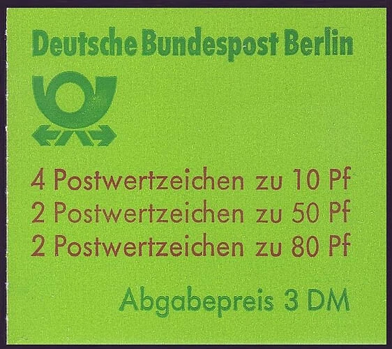13b MH BuS 1982 [olive 80er], gestempelt