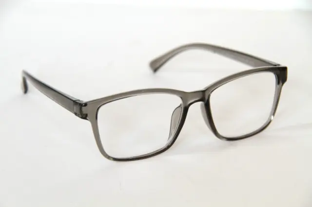 JONES NEW YORK Clear Gray Plastic Eyeglasses Frames JNMR067-JS 54-18 ...