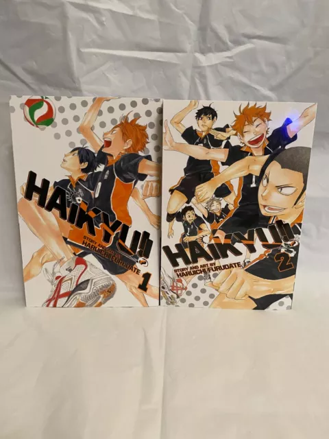 Haikyuu!! Manga English Volumes 1-2