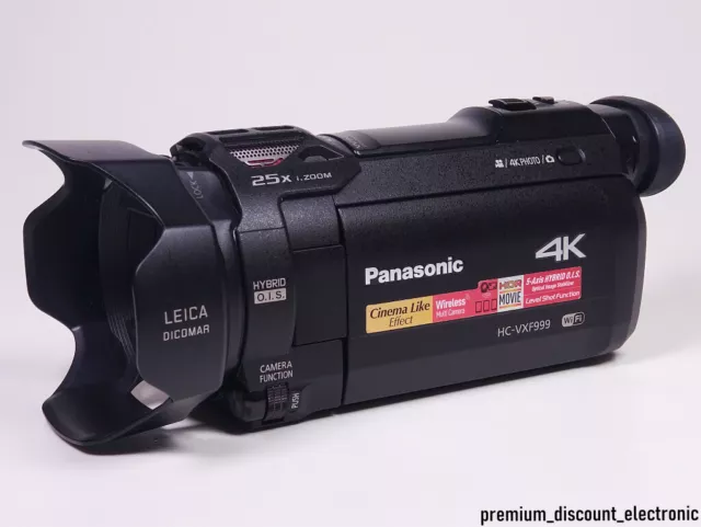 Panasonic HC-VXF999 Camcorder 4K Video Camera 20x Optical Zoom Händler "TOP"