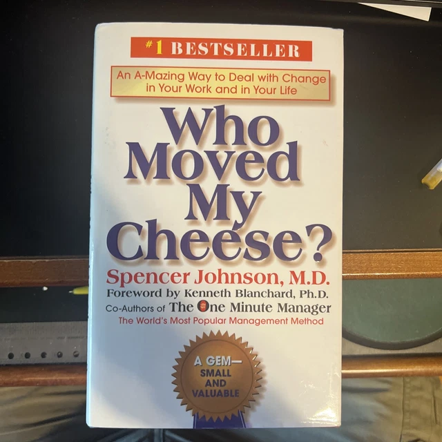 WHO MOVED MY Cheese by Johnson, Spencer 2.25 PicClick