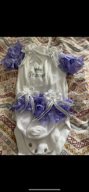 9 to 12 months girl Baby Vest with socks