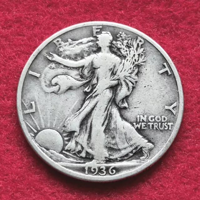 Walking Liberty Half Dollar USA 1936 - Silber 0.900  KM#142