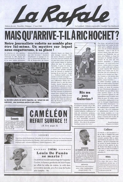Ric Hochet - Simon Van Liemt - Le Lombard - Dossier de presse