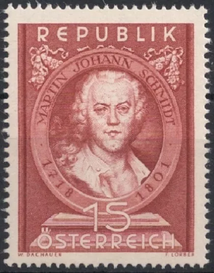 Österreich 1951 ANK 982 MICHEL 965 Martin Johann (Kremser) Schmidt postfrisch