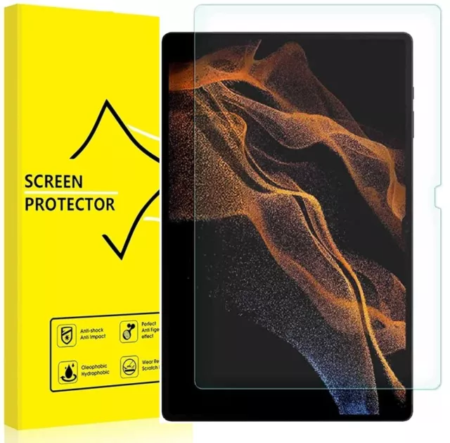 Samsung Galaxy Tab S8 S8+ Ultra 2022 Tempered Glass Screen Protector Table Cover