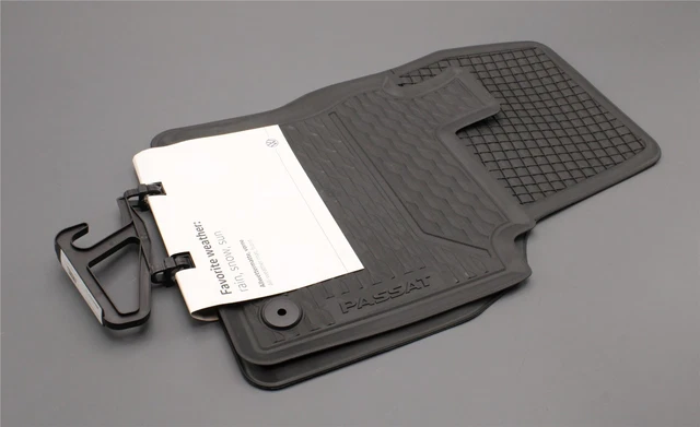 Genuine VW Passat B8 2015-on front rubber floor mats set RHD 3G2061502A 82V