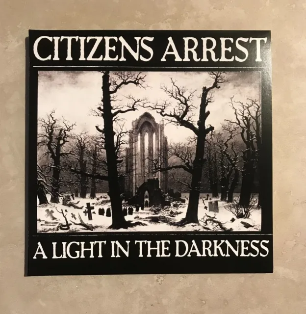 Citizens Arrest 7" Light In the Darkness Clear Vinyl NYHC Born Against Seige KBD