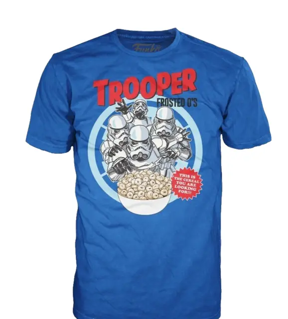 Star Wars Funko Exclusive Trooper Frosted O's T Shirt Box S Unisex