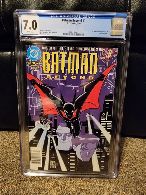 1999 DC Comics Batman Beyond 1 Newsstand CGC 7.0 WP 1st Terry Mcginnis