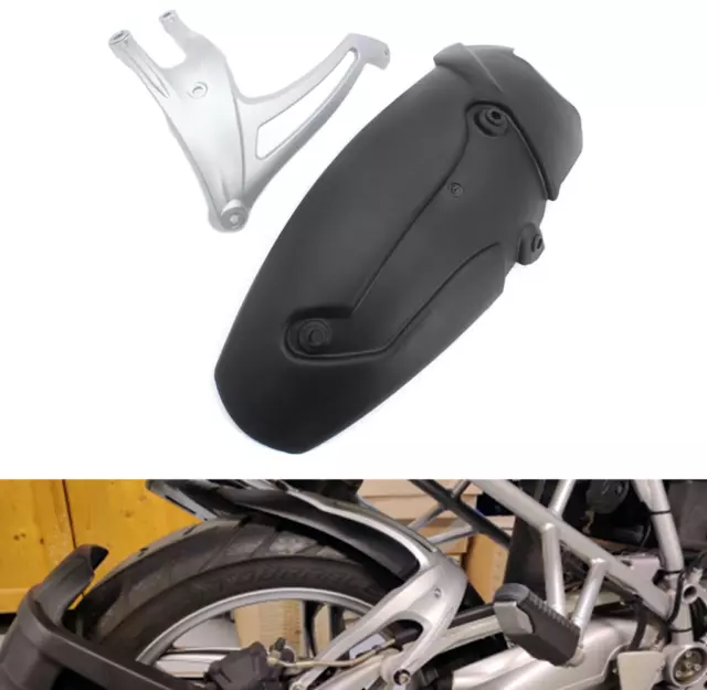 Rear Hugger Mudguard Fender Kotflügel Schutzblech Für BMW R1200GS 2008-12 Silver