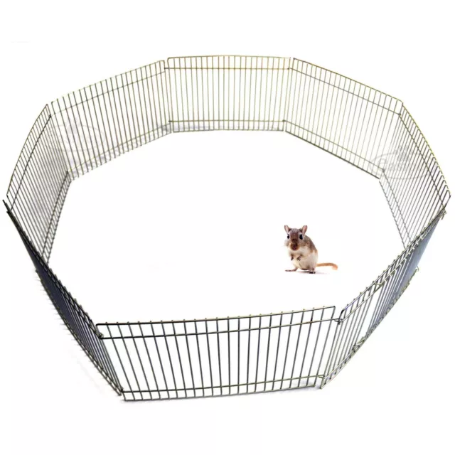 Kleines Haustier Metall Spielstift Laufen Meerschweinchen Hamster Gerbil Maus Gehäuse