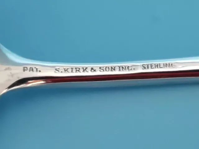 S. Kirk & Son Inc. CALVERT Sterling Silver 8-7/8" Lettuce Fork 3