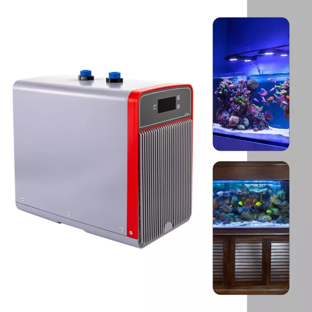160L Aquarium Chiller Hydroponic Water Chiller 1/10 HP 49 Gal Fish Tank Cooler