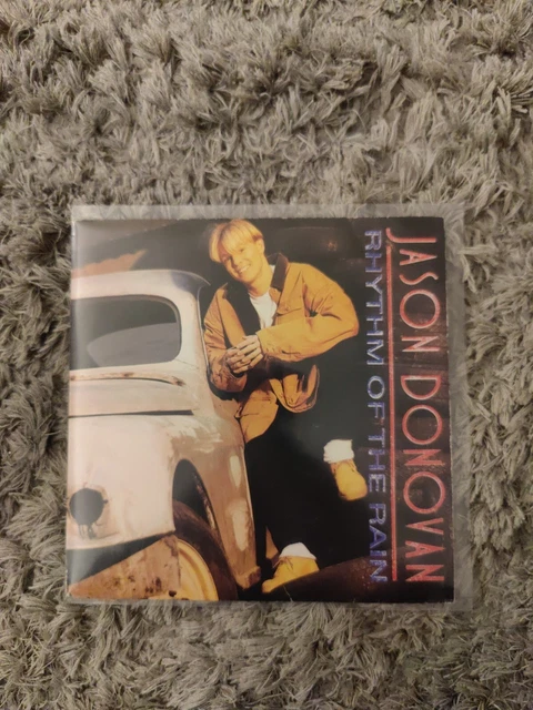 Jason Donovan – Rhythm Of The Rain / Story of my life : 2 TRX  7" vinyl PWL60