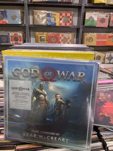 God Of War 2Lp Bear Mccreary Limited Edition Purple & Pink Marbled Vinyl 2022