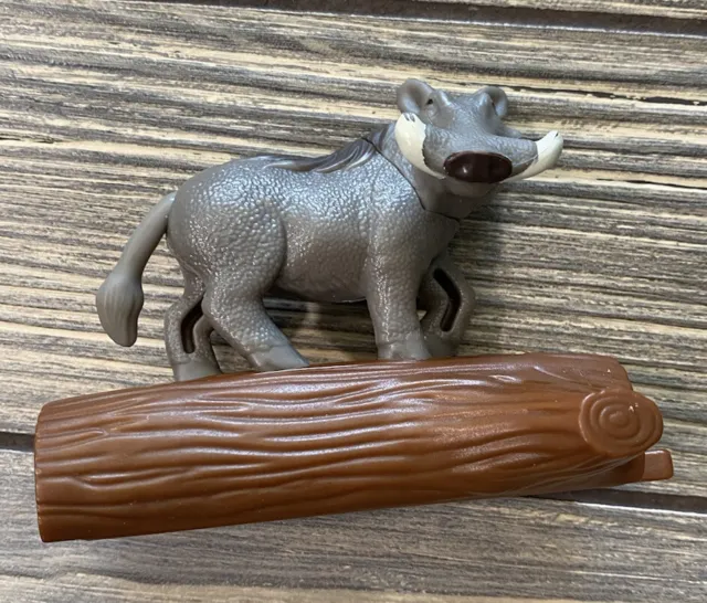 McDonalds 2019 The Lion King Timon on Log Kids Happy Meal Toy