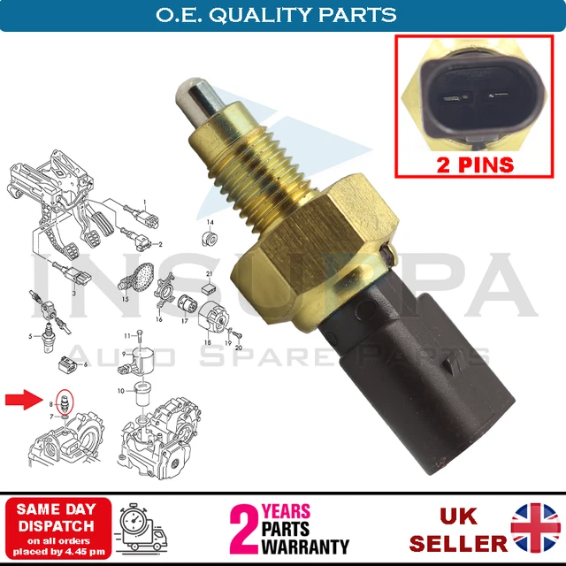 Vw T5 Reverse Light Switch Location FOR SALE! PicClick UK