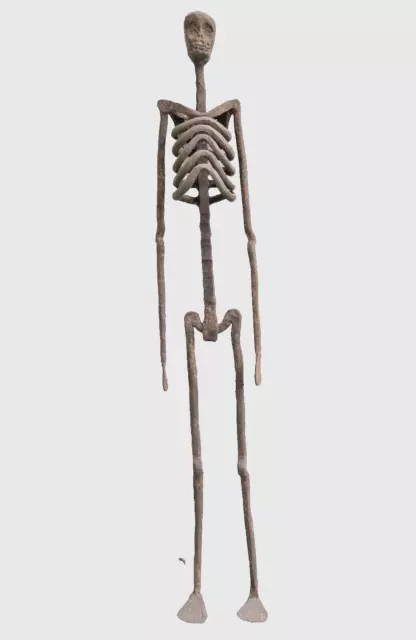 Dogon Mali Skelett aus Eisen Höhe 62,5 cm