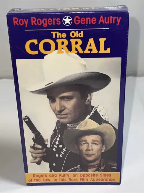 THE OLD CORRAL (1989 VHS) Roy Rogers Gene Autry Brand New Sealed $8.00 ...