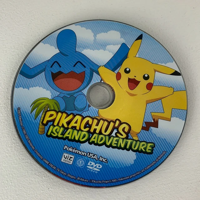 DISC ONLY Pokémon Movie 9 Pikachu's Island Adventure 21.23