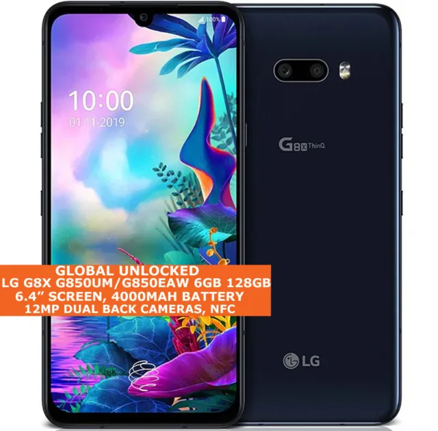 LG G8x Thinq G850um/G850eaw 6gb 128gb Octa-Core 6.4 " Impronte Android NFC