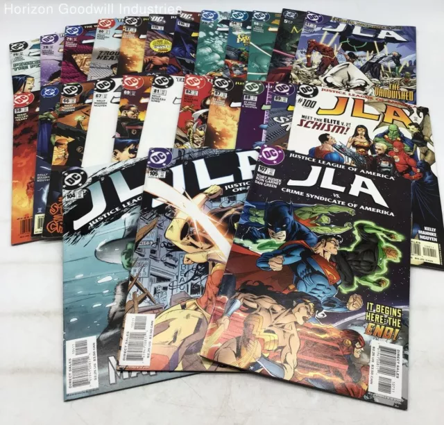 26 PCS Assorted DC JLA Justice League Of America Comic Books (VG)