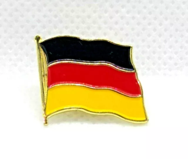 Lot of 10 Pins GERMAN FLAG Metal Lapel Hat PINS NEW GERMANY Lot of 10 pins