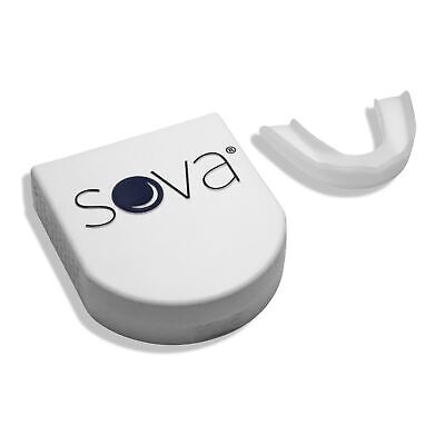 Protector bucal SOVA 3D 1,6 mm con estuche | Protector nocturno para dormir de ajuste personalizado para apretar