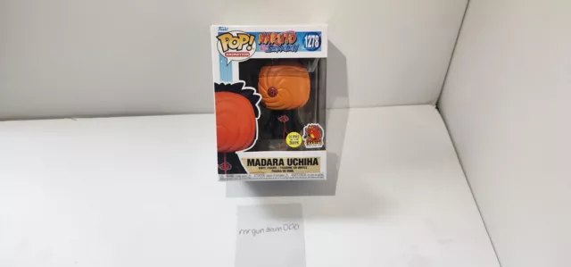 Funko POP! Madara Uchiha Naruto Shippuden #1278 GITD Dragons Trading Exclusive