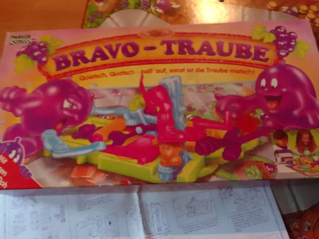 BRAVO TRAUBE - Familienspiel -- PARKER -  1993